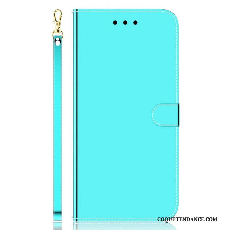 Housse Xiaomi 12 Pro Simili Cuir Couverture Miroir