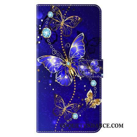 Housse Xiaomi 14 Pro Papillons Diamants