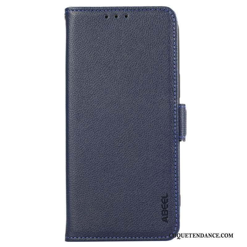 Housse Xiaomi 14T Pro Texture Cuir et Protection RFID ABEEL