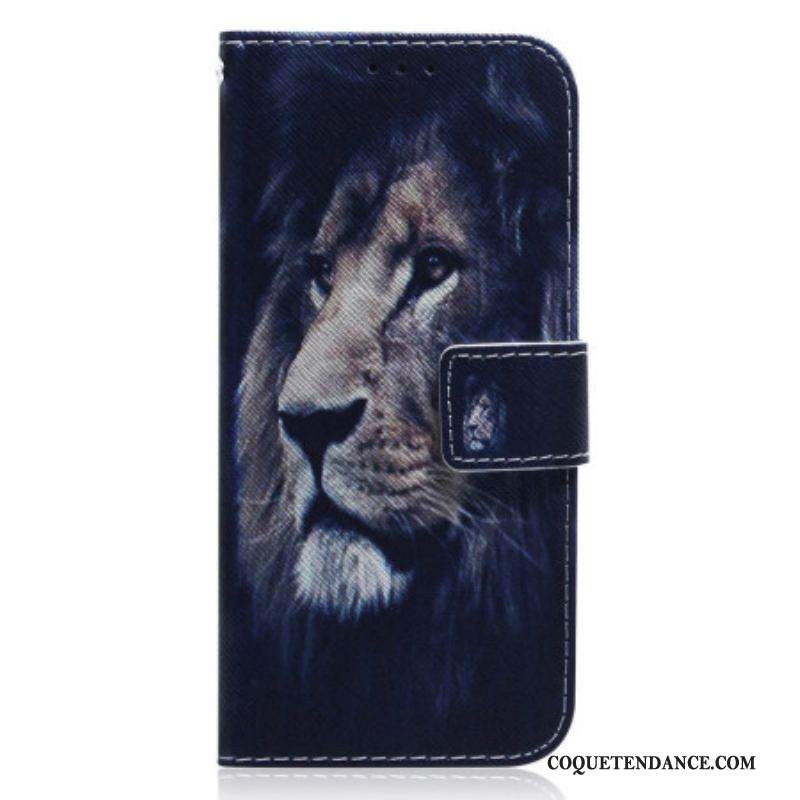 Housse Xiaomi Redmi Note 12 4G Dreaming Lion