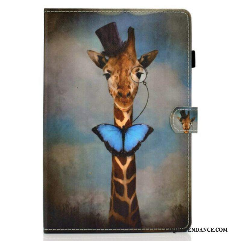 Housse iPad Air (2022) (2020) / Pro 11" Chic Girafe