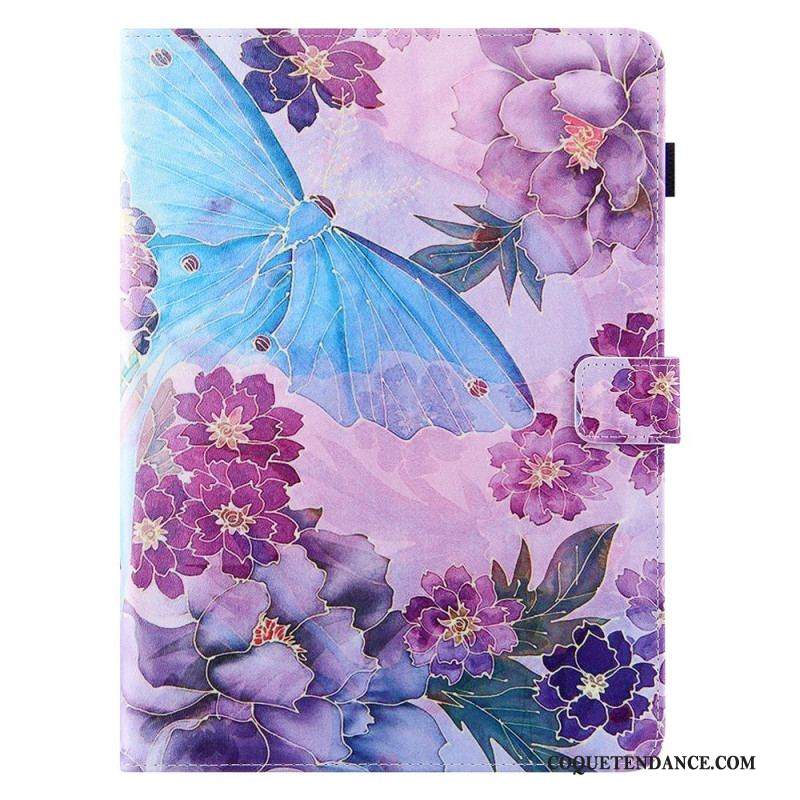 Housse iPad Air (2022) (2020) / Pro 11" Design Fleurs