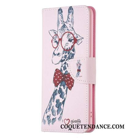 Housse iPhone 16 Plus Girafe Intello