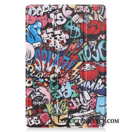 Smart Case Samsung Galaxy Tab S9 FE Graffiti Fun