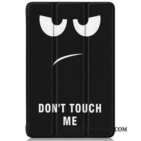 Smart Case Samsung Galaxy Tab S9 Renforcée Don't Touch Me